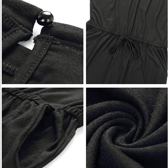 Woman’s Loose Off Shoulder Comfy Romper - Picture 4 of 7